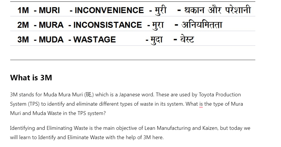 Muda, Mura, Muri – The Toyota 3M Model | Industrial Trainer