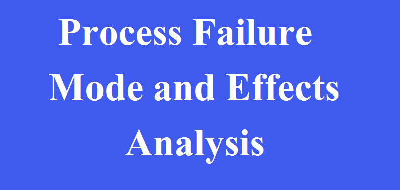 Steps of Process Failure Mode and Effects Analysis