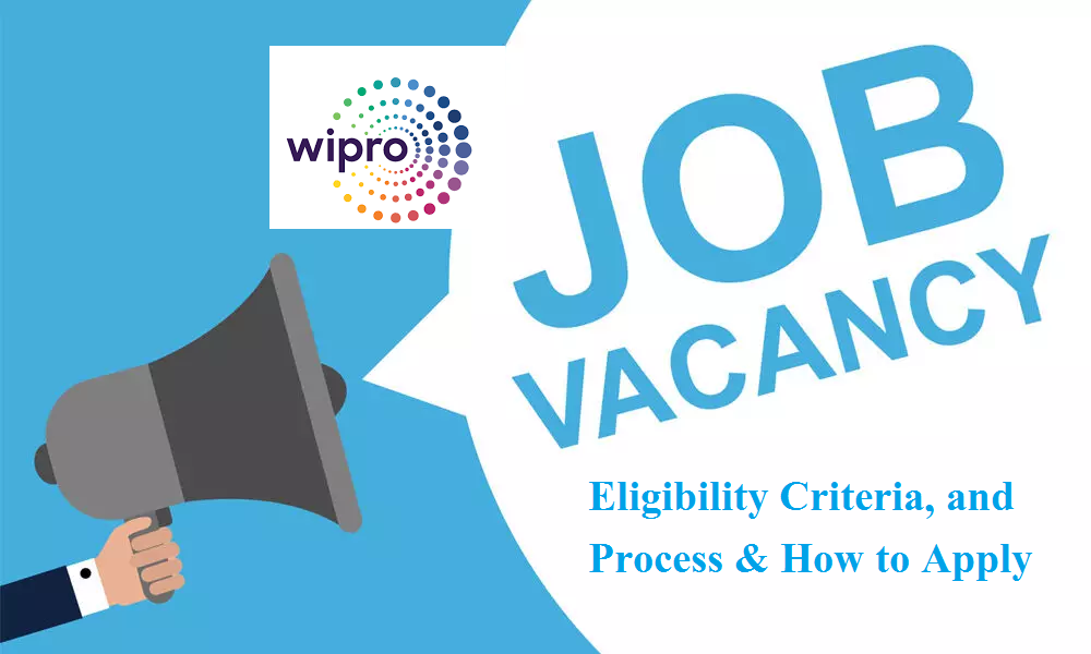 Wipro Limited Online Recruitment : Job Openings, Eligibility Criteria, and Process & How to Apply